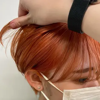 ショート カラー トレンドカラー MAHOのヘアスタイル