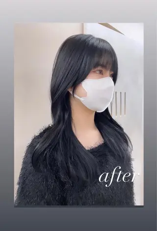 セミロング Ess所属・YUKI / レイヤーカット🤍のヘアスタイル