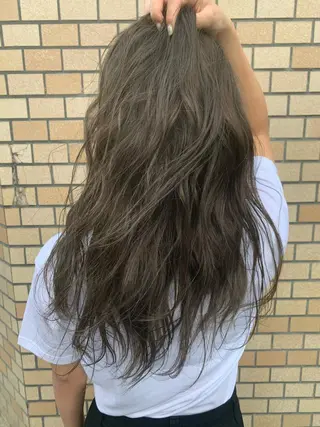 セミロング カラー PAIR DAISUKEのヘアスタイル