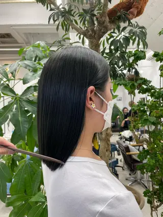 ミディアム カラー じゅんな VENICE/船橋駅のヘアスタイル