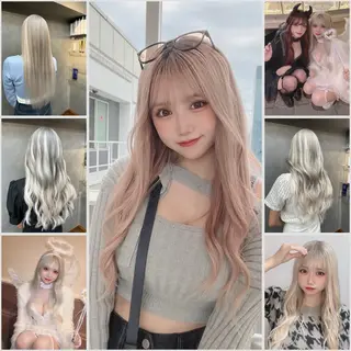 ロング tnbtokyo所属・夏休み🉐メニュー シールエクステ専門のヘアスタイル