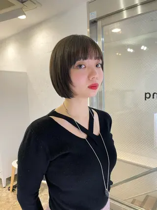 ショート cinq所属・ハイライトカラー ❤︎hirokoのヘアスタイル