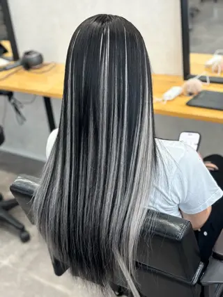 ロング エクステ/心斎橋/ ハイトーン/ミサキのヘアスタイル
