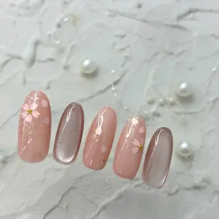 ネイル ⭐︎休業中の練習⭐︎ JNA認定講師髙橋のネイルデザイン