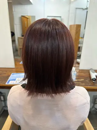 ミディアム カラー 横浜/ボブ/ ショート/はやとのヘアスタイル