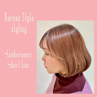 ショート ヘアアレンジ 樋笠 知佳のヘアスタイル