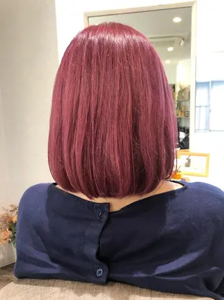 ミディアム カラー takuma 【meret橿原店】のヘアスタイル
