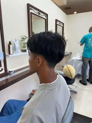 ショート カラー パーマ メンズ 毎月230人担当/ メンズヘア/清和武虎のヘアスタイル