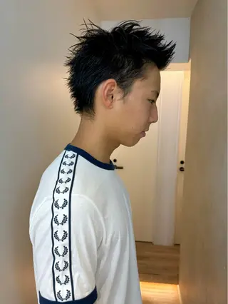 ショート メンズ 🇰🇷カルマパーマ kaito🇰🇷のヘアスタイル