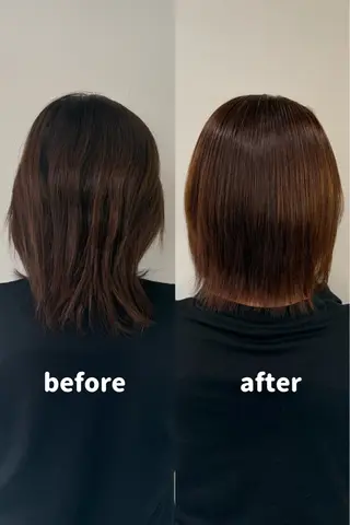 ミディアム 長野 英聡のヘアスタイル