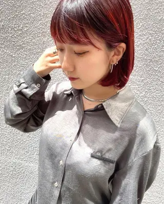 ショート カラー 7Bridge所属・ハッシュカット 小西貫太のヘアスタイル