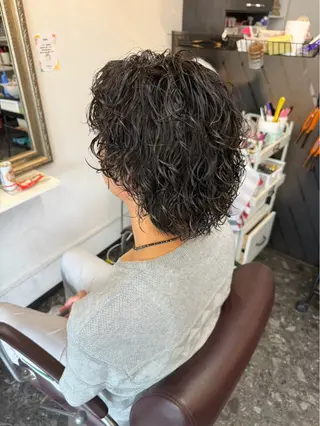 パーマ メンズ glow up by24 稲葉店所属・小原 大輝のヘアスタイル