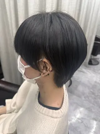 ショート カラー パーマ メンズ メンズカット・パーマ 特化Maayaのヘアスタイル