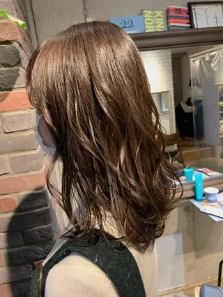 ショート カラー 吉沢遣人/レイヤー 艶カラー/パーマのヘアスタイル