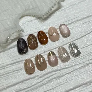 ネイル chai 上本町 sakuraのネイルデザイン