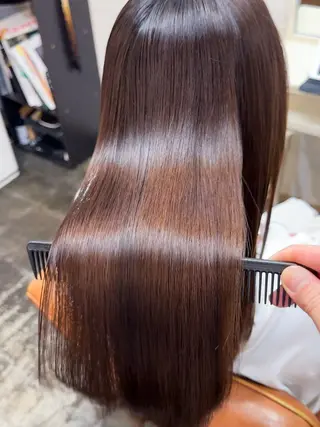 セミロング カラー Chic シックのヘアスタイル