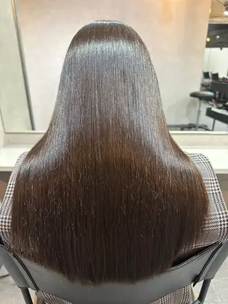 ロング カラー 京都駅/透明感カラー /髪質改善/岩崎拓郎のヘアスタイル