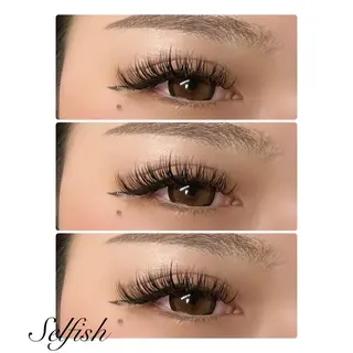 マツエク・マツパ eyelashsalonSelfish所属・. Selfishのマツエク・マツパデザイン