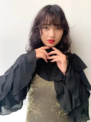 ミディアム カラー kimika🥑 メンズ/髪質改善のヘアスタイル