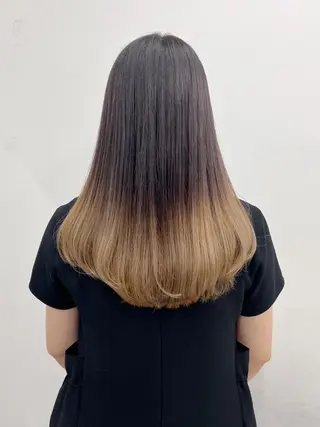 カラー ロング 【公式】amble luxe池袋東口♻️のヘアスタイル