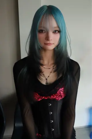 ロング カラー 🧡色落ちまで2度綺 麗なカラー🧡ヨシキのヘアスタイル