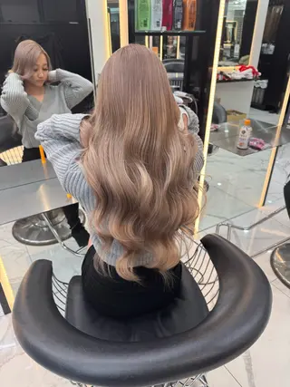 ロング カラー Lapis渋谷本店 Rikoのヘアスタイル