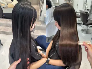 ロング 山崎 結菜LEV.のヘアスタイル