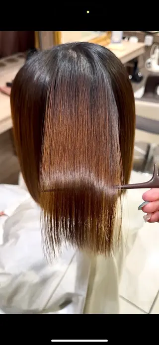 セミロング 片山 理緒🪐のヘアスタイル