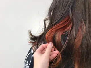 ミディアム カラー ヘアアレンジ g  hair design所属・土屋 紗也果のヘアスタイル
