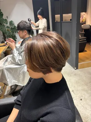 ショート ✨髪質改善ストレート ×ミニボブ✨萩原　翼のヘアスタイル