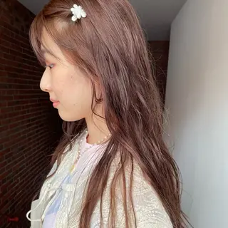 ロング カラー パーマ 🌼似合わせカット 🌼おぎの みき🌼のヘアスタイル