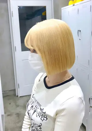 カラー 渋谷🎨エクステ× ブリーチ特化🎨レンのヘアスタイル