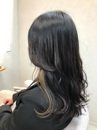 セミロング ショート/白髪ぼかし 君和田若菜のヘアスタイル