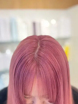 ロング あらいしほ /ハイトーンカラーのヘアスタイル