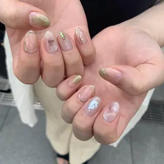 ネイル 山藤 萌永のネイルデザイン