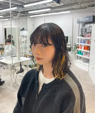 ミディアム maino /ブリーチカラー🩰のヘアスタイル