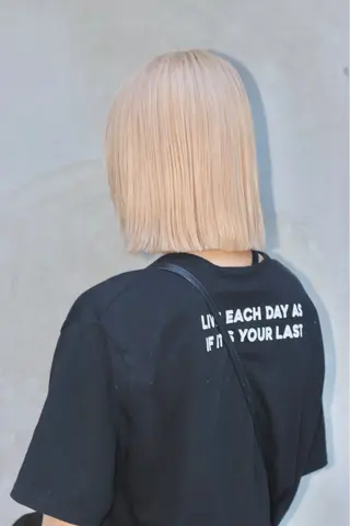 ミディアム カラー Joh/メンズカット /レイヤー/ブリーチのヘアスタイル