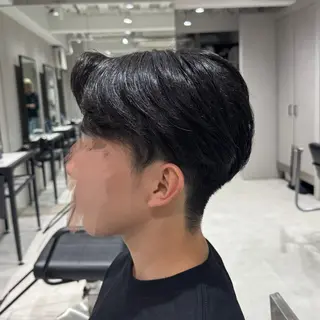 メンズ 曲がる縮毛/カルマパ ーマ/池袋/横村大全のヘアスタイル