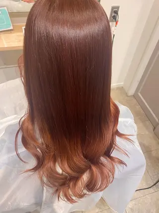 ロング 毛利 楓花のヘアスタイル