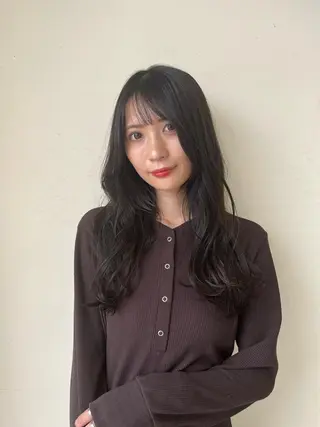 ロング カラー BLENDby happiness所属・KAORU/絹髪 /髪質改善/奈良のヘアスタイル