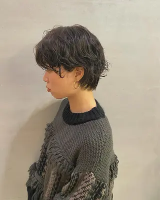 ショート パーマ ♡ハッシュカット/ レイヤー/yucoのヘアスタイル