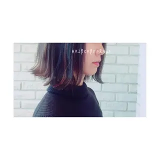 ミディアム FRAME所属・FRAME/髪を育 てる/大人デザインのヘアスタイル