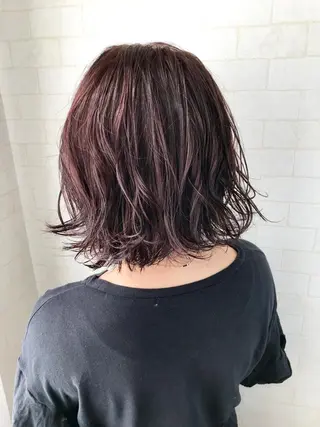 ミディアム 神野 雅樹のヘアスタイル