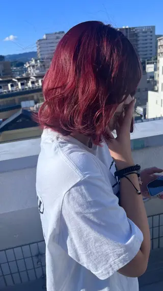 カラー TIDEHAIR/ MANATOのヘアスタイル