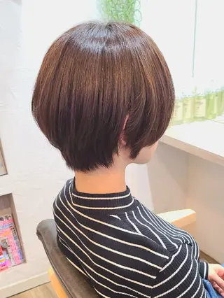 ショート hair make  ange 所属・赤池 彩のヘアスタイル