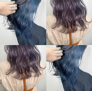 セミロング 袴田 伊代のヘアスタイル