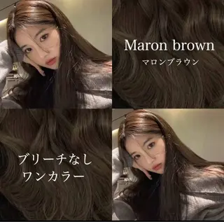 ロング カラー miuru/網紅ヘア 🇨🇳艶髪カラーのヘアスタイル