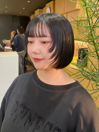 ミディアム 【hotpepper 移行中】 hinaのヘアスタイル