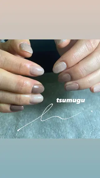 ネイル つむぐ サロンのネイルデザイン