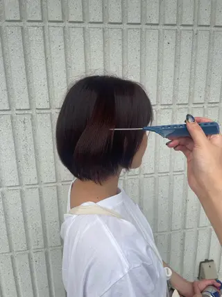ショート 艶髪/似合わせカラー ️🫧りの️🫧のヘアスタイル